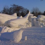 Снежная скульптура, Харбин